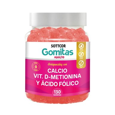 SUPLEMENTO SOTTCOR CALCIO ADULTOS 130 GOMITAS