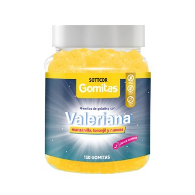 VALERIANA PARA ADULTOS 130 GOMITAS - SOTTCOR
