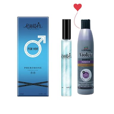 FEROMONAS EN PERFUME HOMBRE + VIOLETA