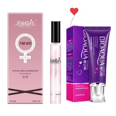 PERFUME DE FEROMONAS MUJER + CREMA BLANQUEADORA BIOAQUA