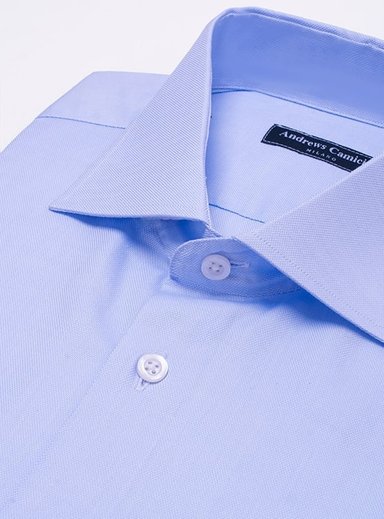 CAMISA CAMISERA ALGODÓN HOMBRE ANDREW'S VESTIR PUÑO FRANCES - 1