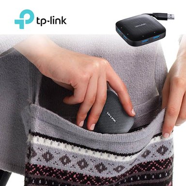 HUB TP-LINK USB 3.0 ORIGINAL PORTABLE 4-PUERTOS LIGERO MAC - 2