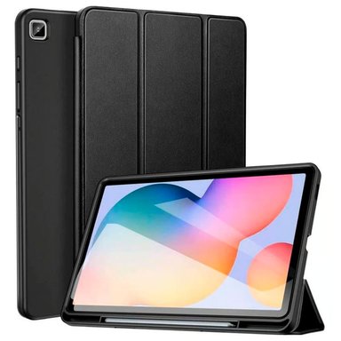 CASE FLIP SAMSUNG S6 LITE . COVER NEGRO - 1