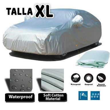 COBERTOR PARA AUTO FUNDA PROTECTOR IMPERMEABLE TALLA XL