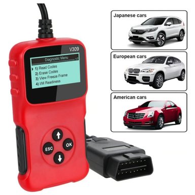 ESCANER AUTOMOTRIZ SCANNER AUTO LECTOR CODIGO ELM327 OBD2