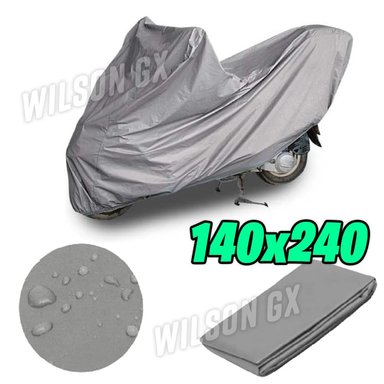 FUNDA FORRO COBERTOR MOTO GRANDE IMPERMEABLE PROTECTOR - 1