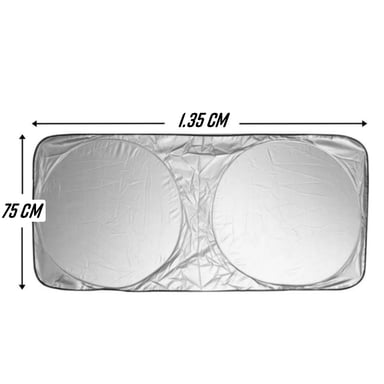 TAPASOL PARA AUTO CAMIONETA PROTECTOR PARABRISAS LUNAS - 3