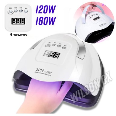 SECADOR DE UÑAS LED UV PORTATIL PROFESIONAL LÁMPARA MANICURE