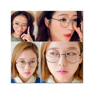 LENTES REDONDOS DE DESCANSO RETRO VINTAGE COREANO LENNON POTTER UNISEX - 3