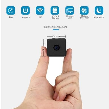 CAMARA ESPIA WIFI HD MINI CÁMARA IP ESPÍA SEGURIDAD - VISION NOCTURNA - 2