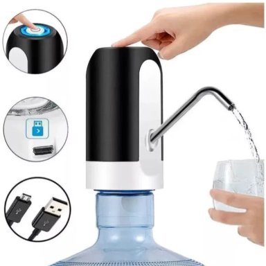 DISPENSADOR DE AGUA AUTOMÁTICA RECARGABLE USB