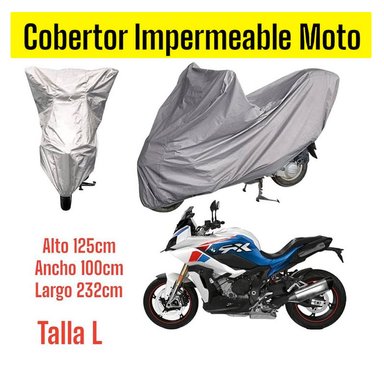 FORRO COBERTOR FUNDA DE MOTO IMPERMEABLE PROTECTOR LARGE - 1