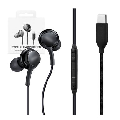 CARGADOR 45W CARGA RÁPIDA PARA SAMSUNG + AUDIFONOS TIPO C ESTILO AKG - 3