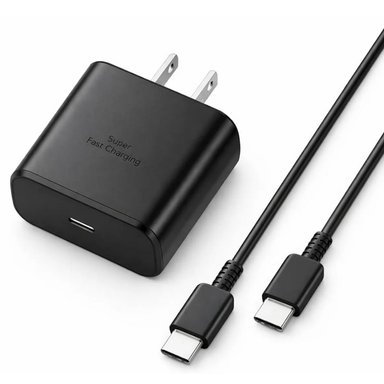 CARGADOR SAMSUNG 45W USB C CARGA RÁPIDA + CABLE TIPO C SMARTPHONES Y TABLETS - 2