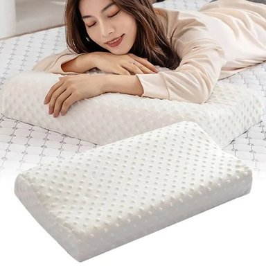 ALMOHADA CERVICAL VISCOELÁSTICA CON MEMORIA ESPUMA ORTOPÉDICA - 2