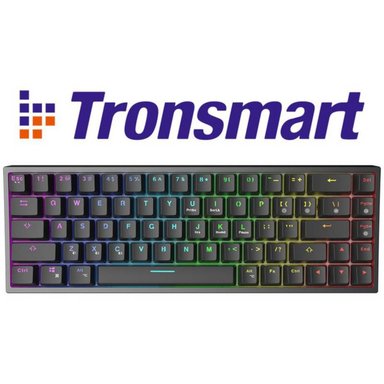 TECLADO WINDOWS/ANDROID/MAC/IOS INALÁMBRICO TRONSMART ELITE MECÁNICO RECARGABLE NO RAZER RED DRAGON - 2