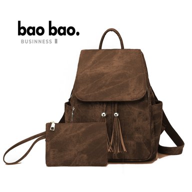 MOCHILA CARTERA DE HOMBRO DE CUERO PU PARA MUJER