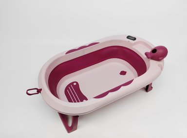 BAÑERA TINA PLEGABLE SPLASH BABY CAM PORTABLE CON TERMÓMETRO - 6