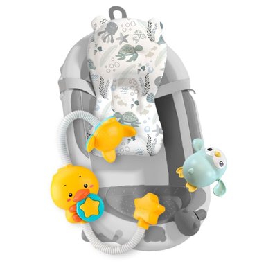 TINA BABY CAM SPLASH BAÑO BEBÉ AQUABU CON TERMÓMETRO