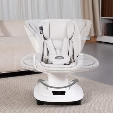MECEDORA ELÉCTRICA TÁCTIL ROCKING CHAIR BABY CAM BLANCO - 5