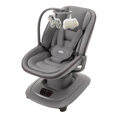 MECEDORA ELÉCTRICA TÁCTIL ROCKING CHAIR BABY CAM GRIS OSCURO