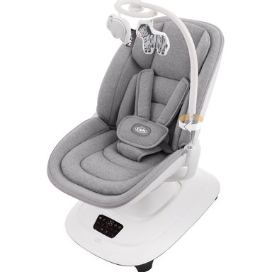 MECEDORA ELÉCTRICA TÁCTIL ROCKING CHAIR BABY CAM GRIS CLARO