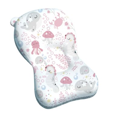 TINA DE BAÑO PARA BEBE CON REGADERA SPLAH BABY CAM ROSADO - 3