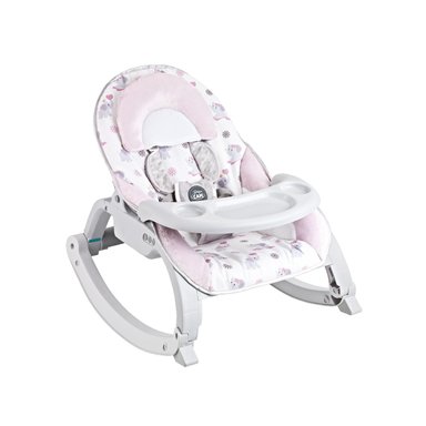 SILLA BABY BOUNCER MECEDORA BABY CAM ROSADO