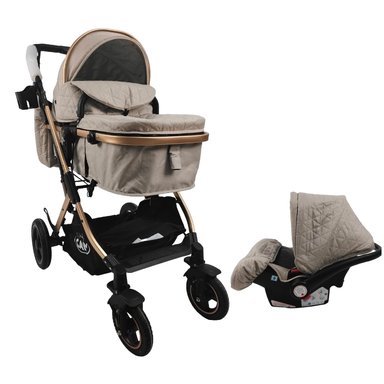 COCHE TRAVEL SYSTEM GALAXY BABY CAM BEIGE