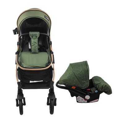 COCHE TRAVEL SYSTEM GALAXY BABY CAM VERDE