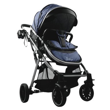 COCHE MOISÉS IBIZA BABY CAM AZUL