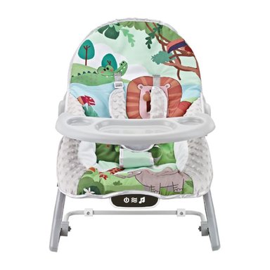 SILLA BABY BOUNCER MECEDORA MESA DE COMER BABY CAM VERDE - 3