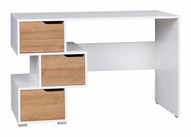 ESCRITORIO MODERNO VENTITAS PERU MADISON 45 CM X 120 CM DUNA Y BLANCO