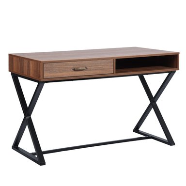 ESCRITORIO INDUSTRIAL VENTITAS PERU ELLIOT 45 CM X 115 CM NOGAL