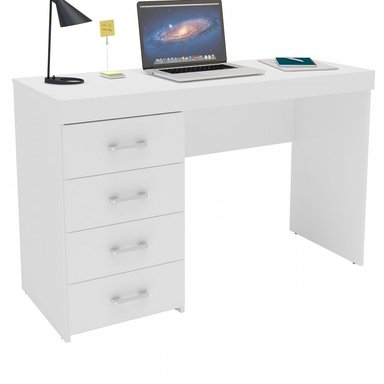 ESCRITORIO VENTITAS PERU OSLO 45 CM X 115 CM BLANCO 4 CAJONES