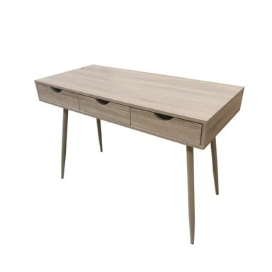 ESCRITORIO VENTITAS PERU VINTAGE PREMIUM 45 CM X 110 CM VINTAGE LUNA PREMIUM 3 CAJONES DUNA