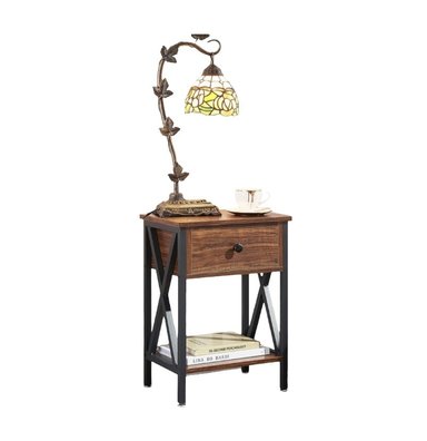 VELADOR VENTITAS PERÚ MESA NOCHE INDUSTRIAL KOLEA NOGAL