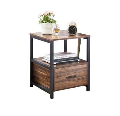 VELADOR VENTITAS PERÚ MESA AUXILIAR INDUSTRIAL SYMONE NOGAL