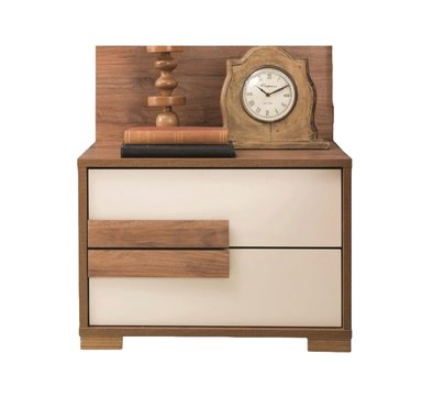 VELADOR VENTITAS PERÚ NÓRDICO TIANNA 2 CAJONES DUNA BLANCO