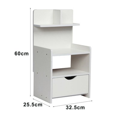 VELADOR VENTITAS PERÚ MESA NOCHE VINTAGE KIARA 1 CAJÓN BLANCO