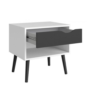 VELADOR VENTITAS PERÚ VINTAGE SUIZA BLANCO Y CON PATAS NEGRAS NEGRO