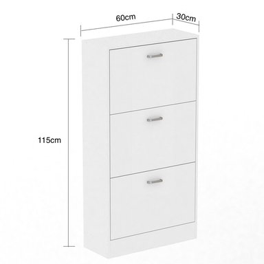 ZAPATERA VENTITAS PERU FLAVIA BLANCO ORGANIZADOR 3 COMPARTIMIENTOS