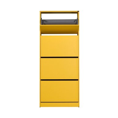 ZAPATERA VENTITAS PERU NICKY AMARILLO MODERNA 4 COMPARTIMIENTOS