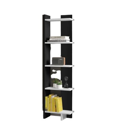 ESTANTE VENTITAS PERU TOLOMEO NEGRO ORGANIZADOR MODERNO