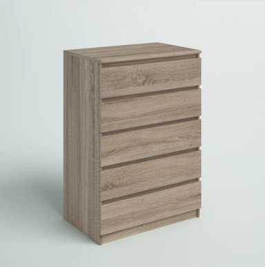 COMODA VENTITAS PERU OLEANA DUNA 5 CAJONES BEIGE