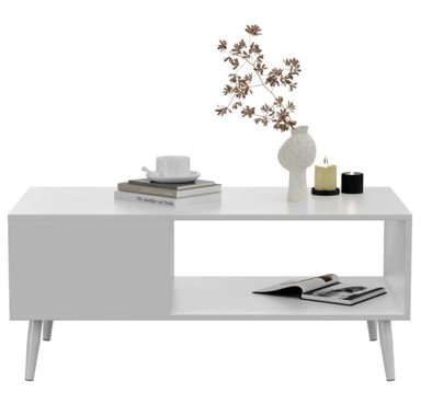 MESA DE CENTRO VENTITAS PERU DAGNY VINTAGE BLANCO