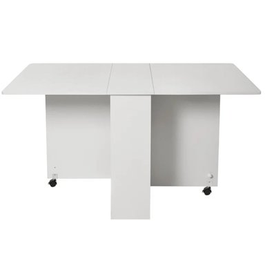 MESA DE COMEDOR VENTITAS PERÚ MILESSIO BLANCO 80X139.9CM PLEGABLE