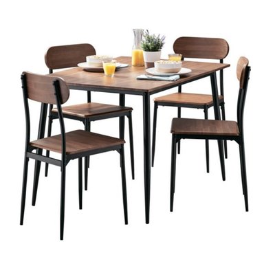 JUEGO COMEDOR VENTITAS PERU VISAGE CARAMELO INDUSTRIAL