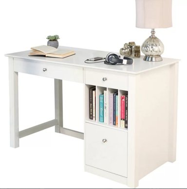 ESCRITORIO VENTITAS PERU SAN TORIBIO 60.9 CM X 121.8 CM BLANCO NÓRDICO