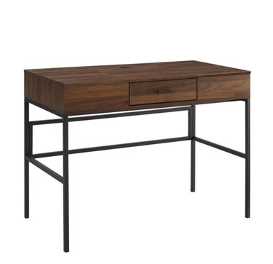 ESCRITORIO INDUSTRIAL VENTITAS PERU RENATTA 56.8 CM X 107 CM CAOBA BELLOTA